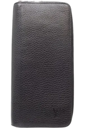 LOUIS VUITTON Pre-owned, Mężczyzna, Czarny, ONE SIZE, Skóra, Pre-owned skórzane portfele