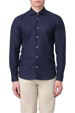 Manuel Ritz Koszule, Mężczyzna, Niebieski, 4XL, Casual Shirts