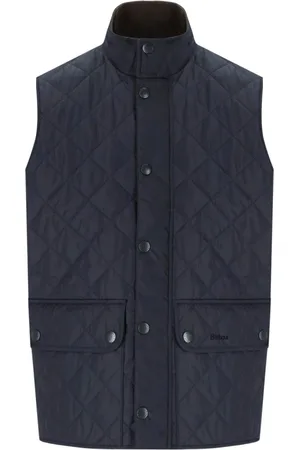 Barbour Kurtki, Mężczyzna, Niebieski, L, Zamsz, Vests