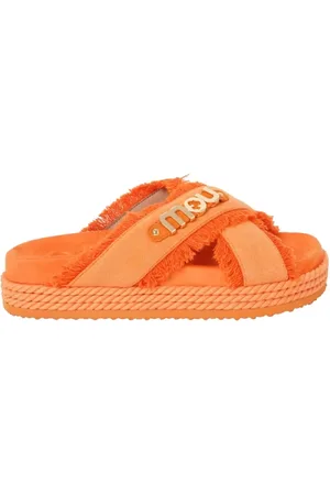 Mou Buty, Kobieta, Pomarańczowy, 37 EU, Flip Flops