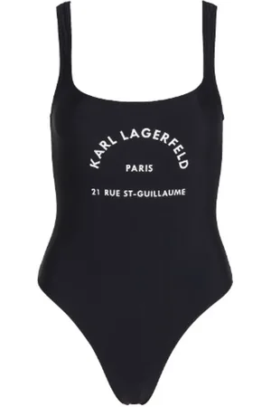 Karl Lagerfeld Stroje kąpielowe, Kobieta, Czarny, XS, One-piece