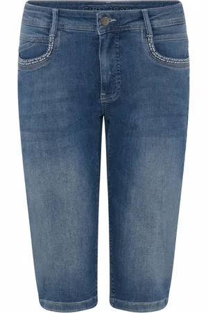 C.ro Szorty, Kobieta, Niebieski, XL, Denim, Denim Shorts