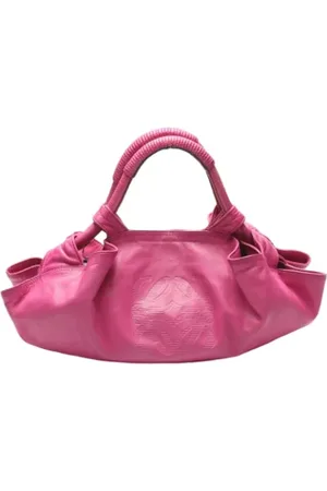Loewe Pre-owned, Kobieta, Różowy, ONE SIZE, Skóra, Pre-owned Skórzane torebki