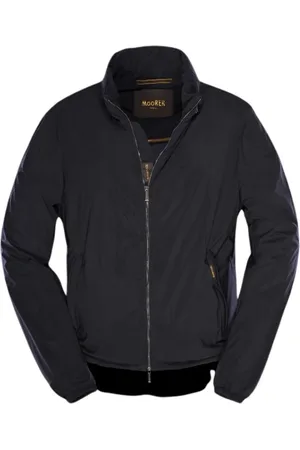 MOORER Kurtki, Mężczyzna, Niebieski, 2XL, Kurtka bomber