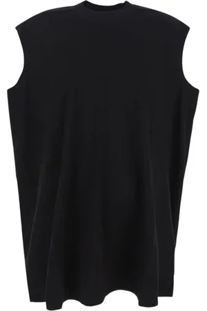 Rick Owens Koszulki, Mężczyzna, Czarny, S, Bawełna, Luxor Runway Tarp T-Shirt