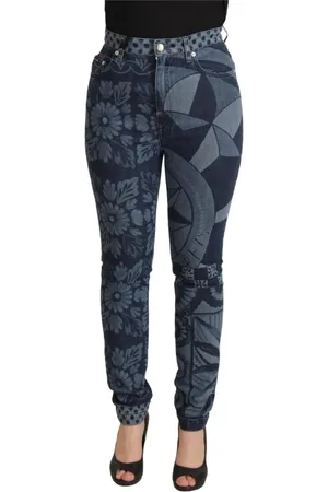 Dolce & Gabbana Jeansy, Kobieta, Niebieski, XS, Denim, Skinny Jeansy