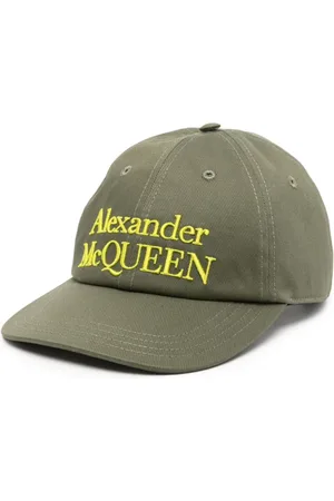 Alexander McQueen Akcesoria, Mężczyzna, Zielony, M, Caps
