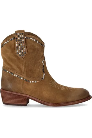 Ash Buty, Kobieta, brązowy, 36 EU, Zamsz, Cowboy Botki