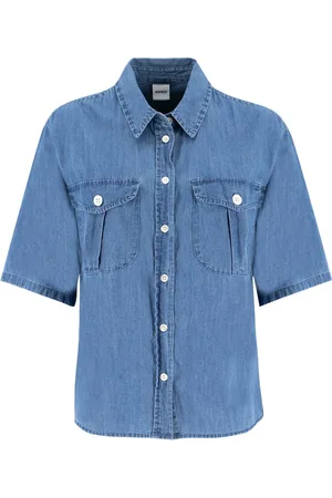 Aspesi Bluzki, Kobieta, Niebieski, M, Shirts