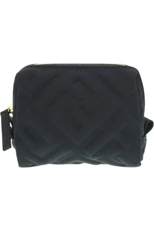 Fendi Pre-owned, Kobieta, Czarny, ONE SIZE, Nylon, Pre-owned Fabric clutches