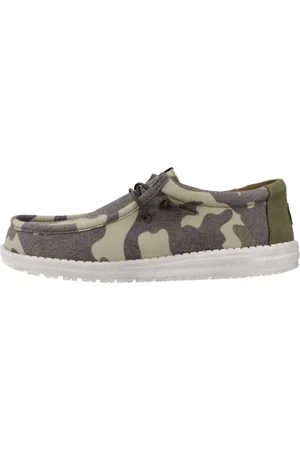 Hey dude Buty, Mężczyzna, Zielony, 42 EU, Laced Buty