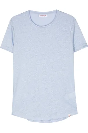 Orlebar Brown Koszulki, Mężczyzna, Niebieski, S, T-Shirts