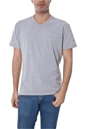 D.A. Daniele Alessandrini Koszulki, Mężczyzna, Szary, M, Bluza T-Shirt Kombinacja