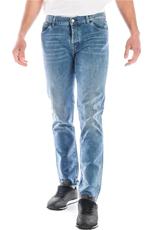 D.A. Daniele Alessandrini Jeansy, Mężczyzna, Niebieski, W28, Denim, Styl Denimowy Pj 5682L0413831