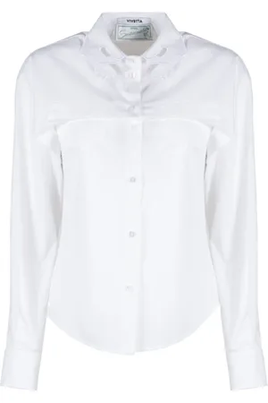 VIVETTA Bluzki, Kobieta, Biały, M, Shirts