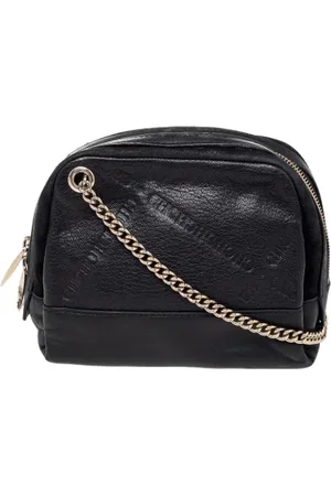 Carolina Herrera Pre-owned, Kobieta, Czarny, ONE SIZE, Pre-owned skórzane torby na ramię