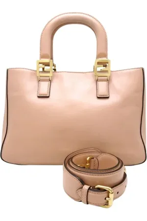Fendi Pre-owned, Kobieta, Różowy, ONE SIZE, Skóra, Pre-owned Leather fendi-bags