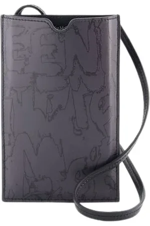 Alexander McQueen Akcesoria, Mężczyzna, Czarny, ONE SIZE, Nylon, Phone Accessories