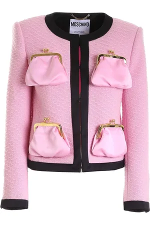 Moschino Kurtki, Kobieta, Różowy, S, Blazers