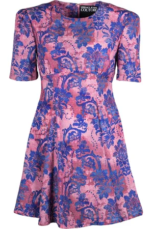 VERSACE Sukienki, Kobieta, Wielobarwność, XS, Short Sukienki