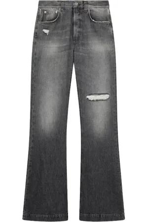 Dondup Jeansy, Kobieta, Czarny, W32, Bawełna, Spodnie Olivia