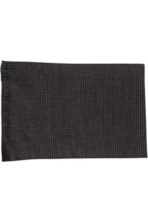 CANALI Akcesoria, Mężczyzna, Szary, ONE SIZE, Wełna, Szalik