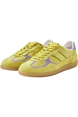 ALOHAS Buty, Kobieta, Zielony, 40 EU, Zamsz, Tb. 490 Rife Acid Zielone Skórzane Sneakers