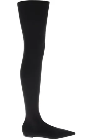 Dolce & Gabbana Buty, Kobieta, Czarny, 37 EU, Over-knee Botki