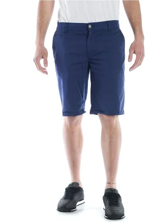 D.A. Daniele Alessandrini Szorty, Mężczyzna, Niebieski, W32, Shorts