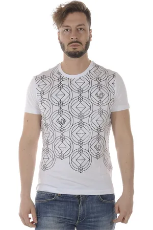 VERSACE Koszulki, Mężczyzna, Biały, L, Swetry