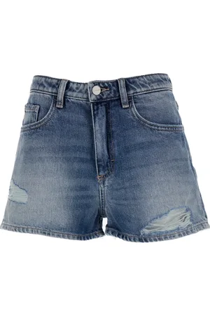 Icon Denim Szorty, Kobieta, Niebieski, W29, Denim, Denim Shorts