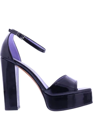 Albano Buty, Kobieta, Czarny, 37 EU, Czarna Lakierowana Sandał