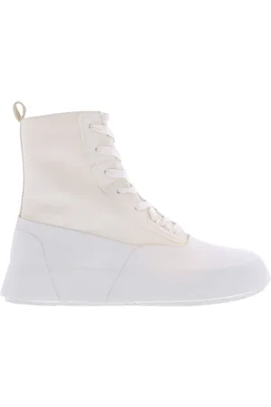 AMBUSH Buty, Mężczyzna, Biały, 40 EU, Skórzane Hi-Top Sneaker Off