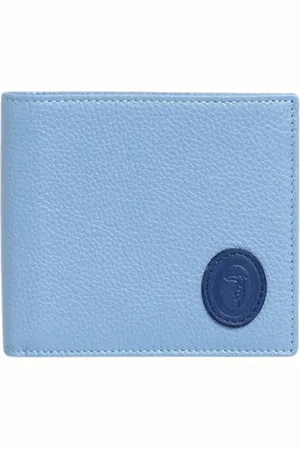 Trussardi Akcesoria, Mężczyzna, Niebieski, ONE SIZE, Wallets Cardholders