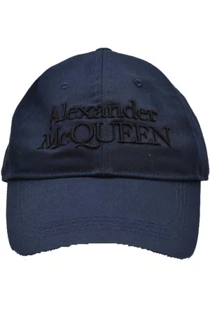 Alexander McQueen Akcesoria, Mężczyzna, Niebieski, S, Hats