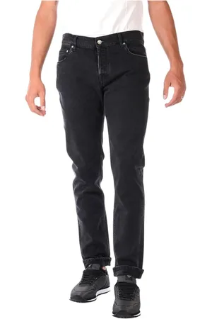 D.A. Daniele Alessandrini Jeansy, Mężczyzna, Czarny, W29, Denim, Jeansy