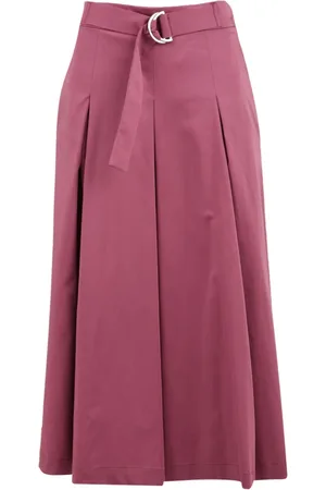 DRUMOHR Spódnice, Kobieta, Fioletowy, M, Midi Skirts
