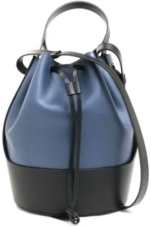 Loewe Pre-owned, Kobieta, Niebieski, ONE SIZE, Skóra, Pre-owned skórzane torby na ramię