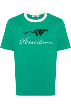 WALES BONNER Koszulki, Mężczyzna, Zielony, L, T-Shirts