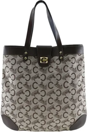 Céline Pre-owned, Kobieta, Szary, ONE SIZE, Pre-owned Canvas totes