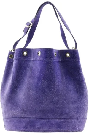 Hermès Pre-owned, Kobieta, Fioletowy, ONE SIZE, Zamsz, Pre-owned Suede shoulder-bags