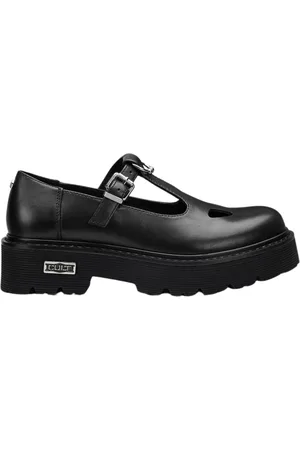 Cult Buty, Kobieta, Czarny, 38 EU, Czarne Sandały na Platformie