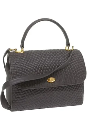 Bally Pre-owned, Kobieta, Czarny, ONE SIZE, Skóra, Pre-owned Skórzane torebki