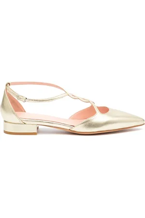 ANNA F. Buty, Kobieta, Żółty, 37 1/2 EU, Ballerinas