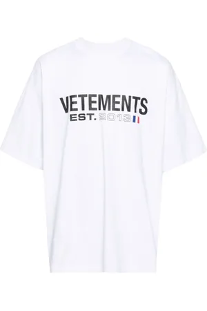 Vetements Koszulki, Kobieta, Biały, S, T-Shirts