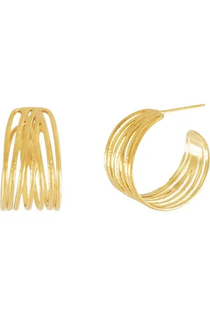 Dansk Copenhagen Akcesoria, Kobieta, Żółty, ONE SIZE, Earrings