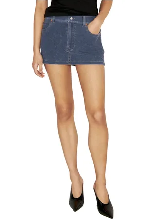 Alexander Wang Spódnice, Kobieta, Niebieski, L, Denim, Skirts
