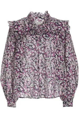 SEA Bluzki, Kobieta, Fioletowy, S, Blouses