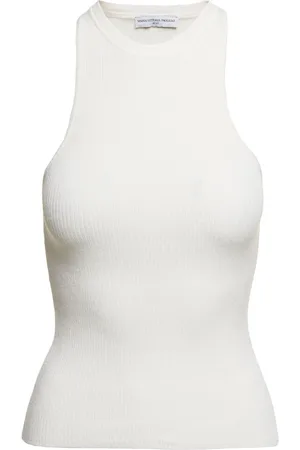 MVP Wardrobe Koszulki, Kobieta, Biały, S, Top bez rękawów