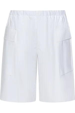 Jil Sander Szorty, Mężczyzna, Biały, L, Bawełna, Casual Shorts